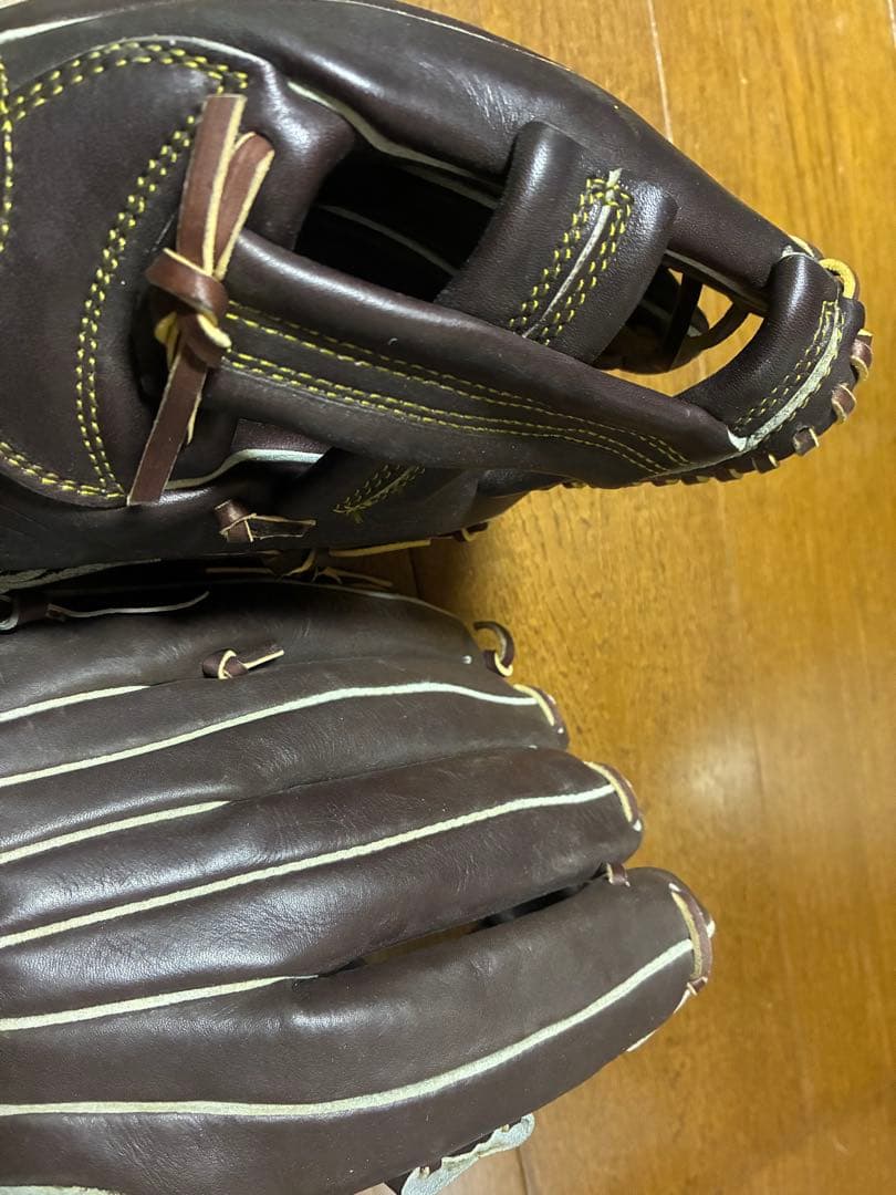 野球グローブ 2個セット！！asics Rawlings 子供用 状態良 Rawlings
