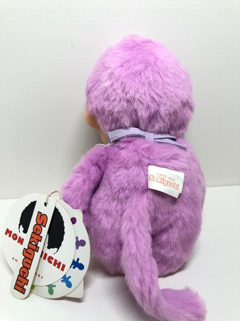 2004年発売 トーン モンチッチ パープル monchhichi 1226 - メルカリ