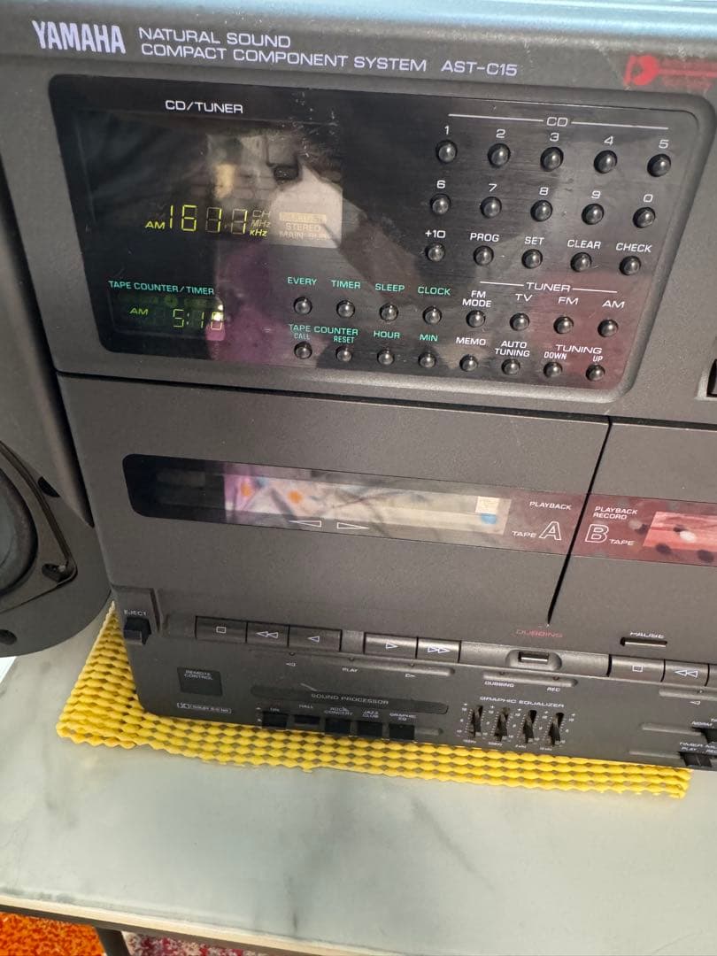希有品YAMAHA CD・AM FMカセットデッキ - メルカリ