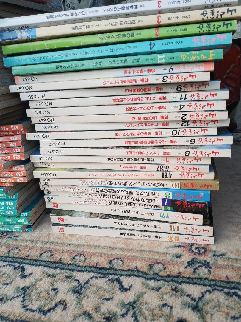 岳人」「山と渓谷」バックナンバー100冊以上 大量まとめ売り □計116冊