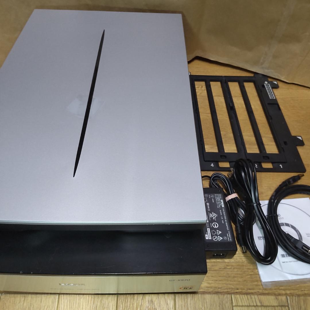エプソン GT-X970 フィルムスキャナーフィルムホルダー付属 動作快調