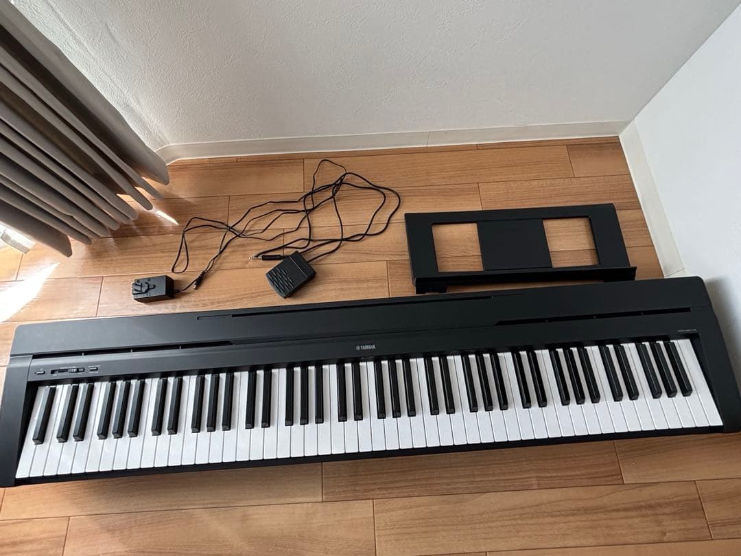 ヤマハ YAMAHA 電子ピアノ Pシリーズ 88鍵盤 ブラック P-45B - メルカリ
