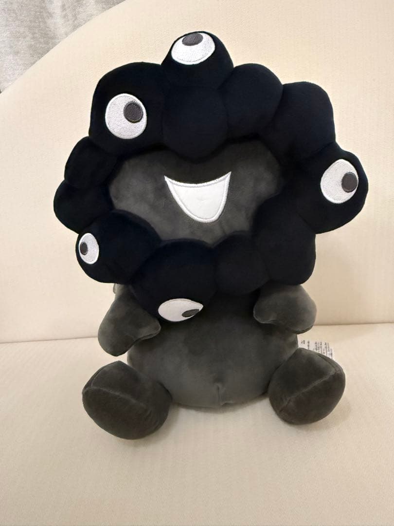 EXPO2025 黒 ミャクミャク お手玉風ぬいぐるみ　L サイズ☆ 第2次受注】EXPO2025 ミャクミャク お手玉風ぬいぐるみ(S) 黒