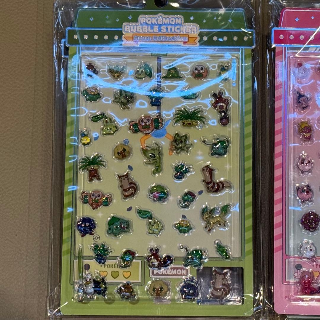 ポケモン 韓国公式 バブルステッカー 全8種 コンプリートセット - メルカリ