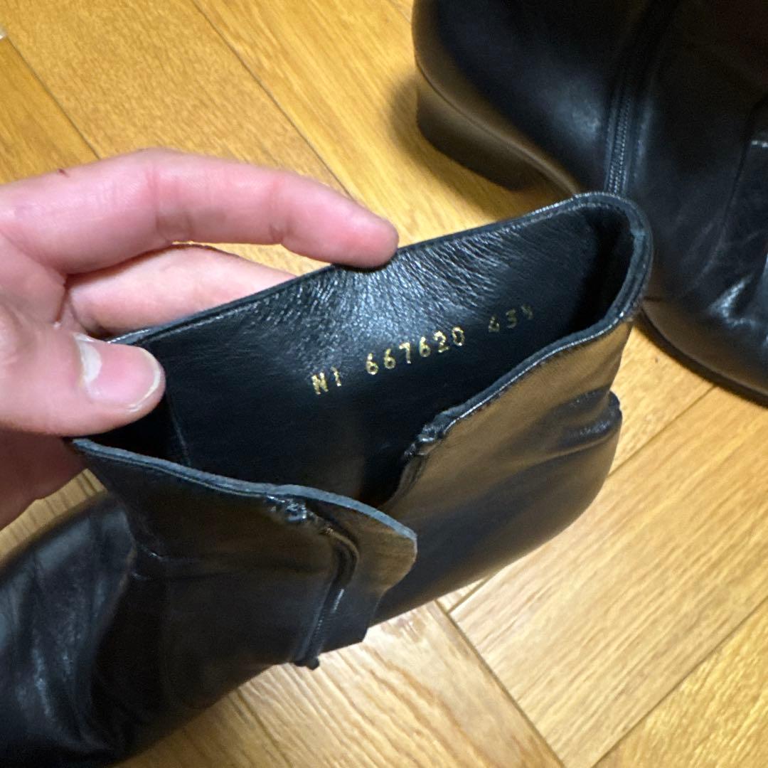 サンローラン　25ss アンクルブーツ　6.5cm ヒール