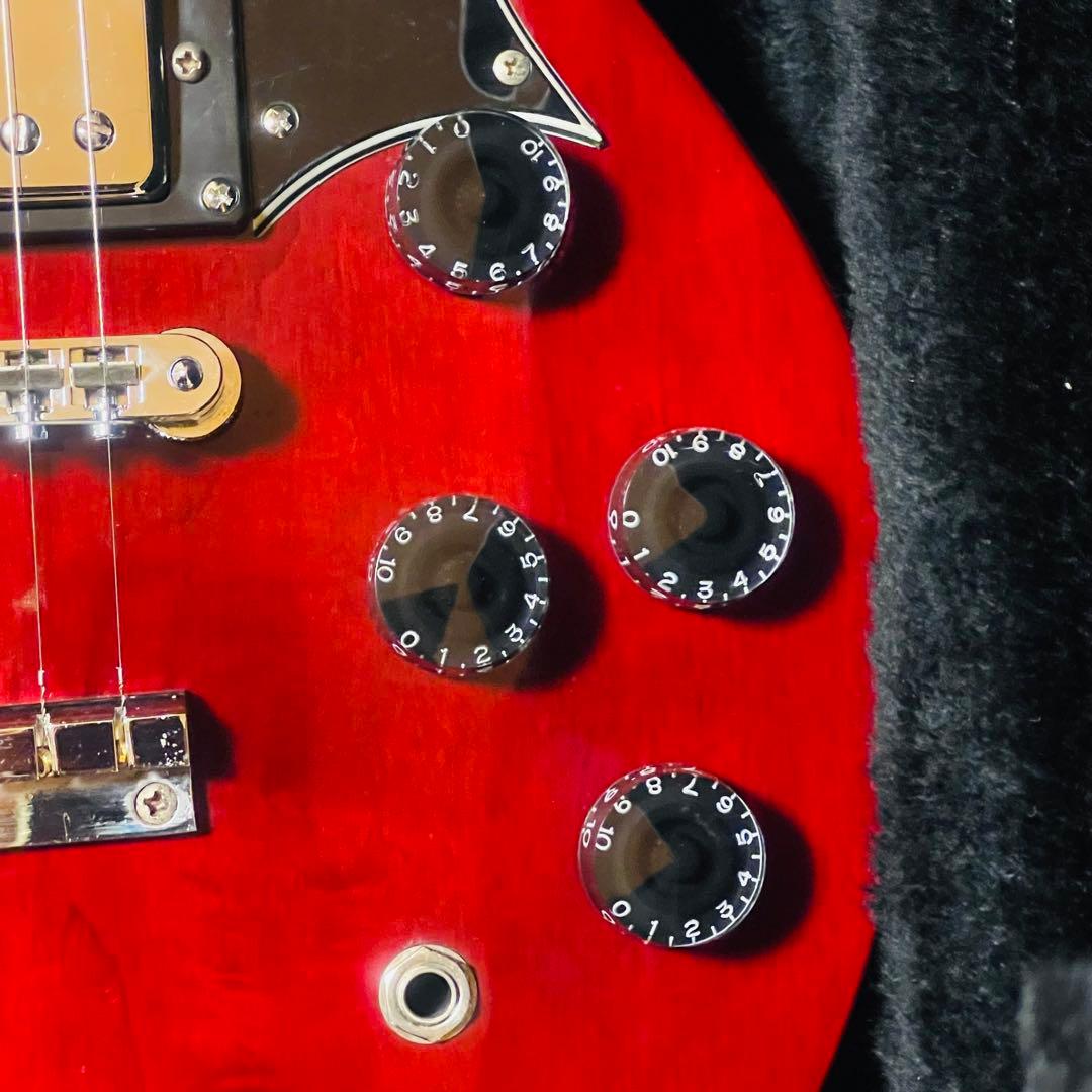 美品・希少】mavis ダブルネックギター 専用ハードケース付 - メルカリ