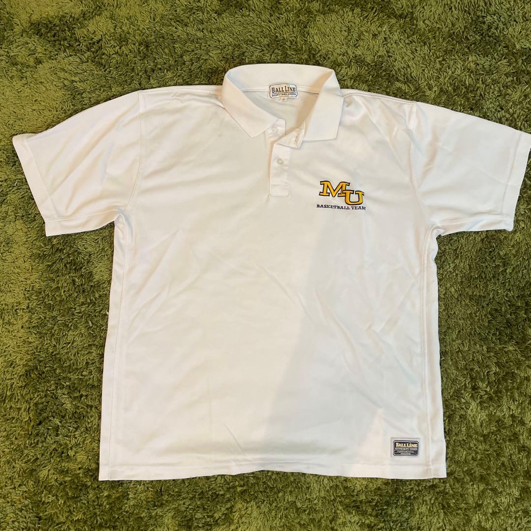 明治大学バスケットボール部 ポロシャツ(白) - メルカリ