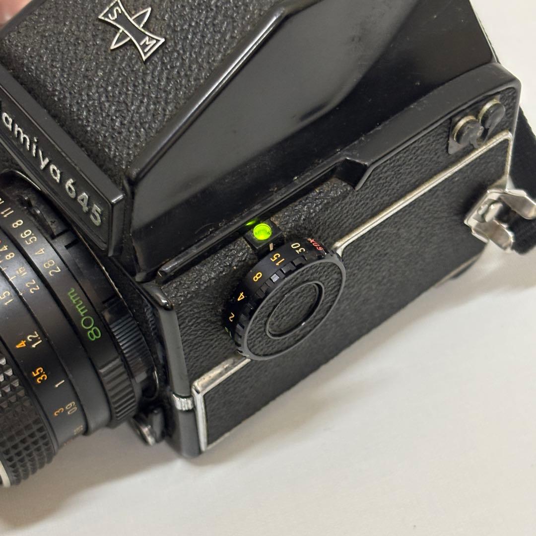 Mamiya 645 1000S プリズムファインダ+ SEKOR C 80mm