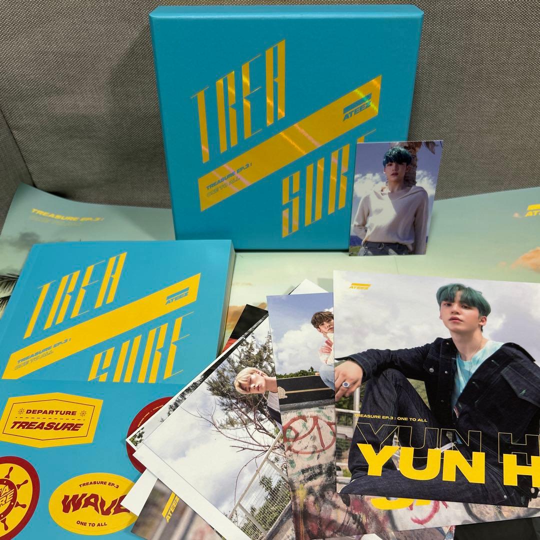 ATEEZ TREASURE EP.3 One To All ユノ トレカ s-l400.jpg