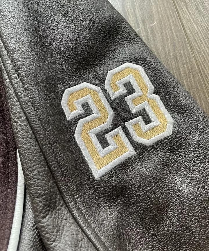 90's NIKE Air Jordan 袖レザー スタジャン ビンテージ レア