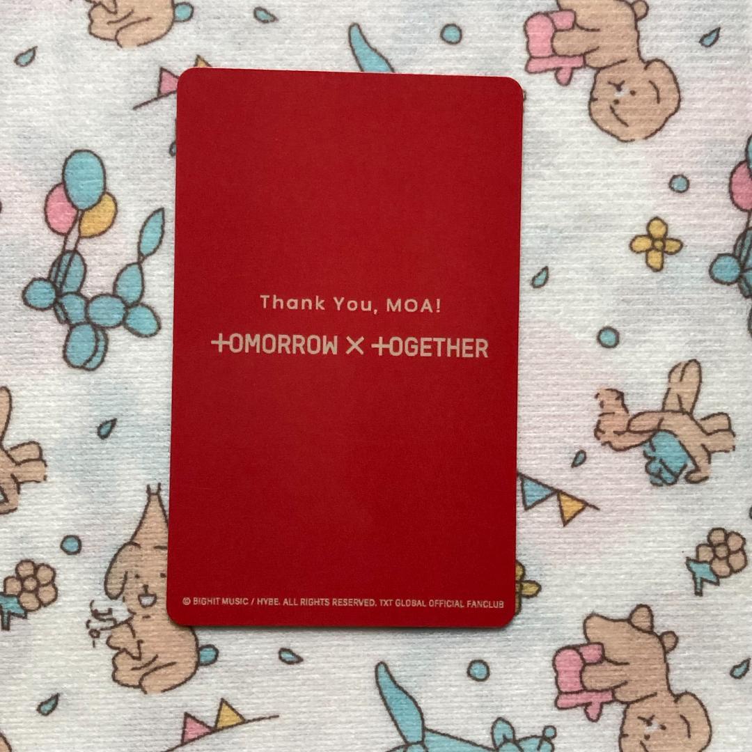 TXT スビン MOAZONE 日本公演 FC 特典 限定 トレカ - メルカリ