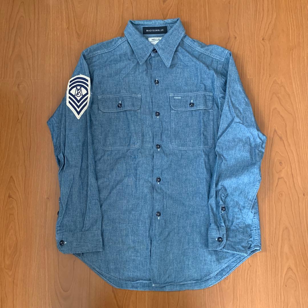 マディソンブルー HAMPTON CHAMBRAY CUSTOM SHIRT HAMPTON CHAMBRAY SHIRT(OW) | SHIRT/BLOUSE | MADISONBLUE