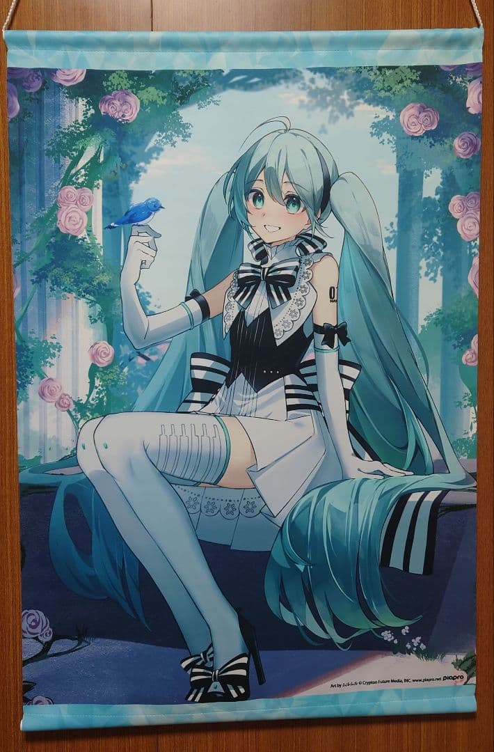 初音ミクシンフォニー コラボカフェ タペストリー 初音ミク VOCALOID