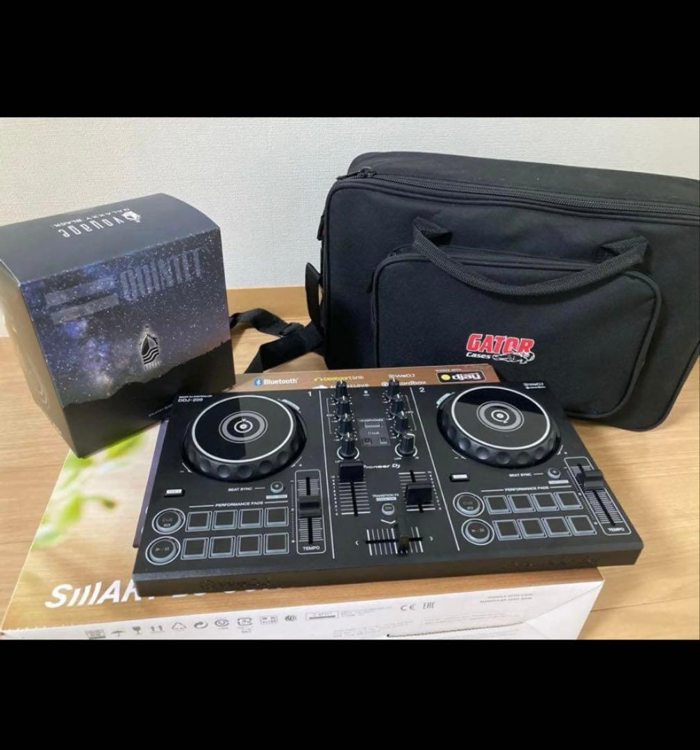 Pioneer DJ DDJ-200 コントローラー セット DDJ-200スマートDJコントローラー
