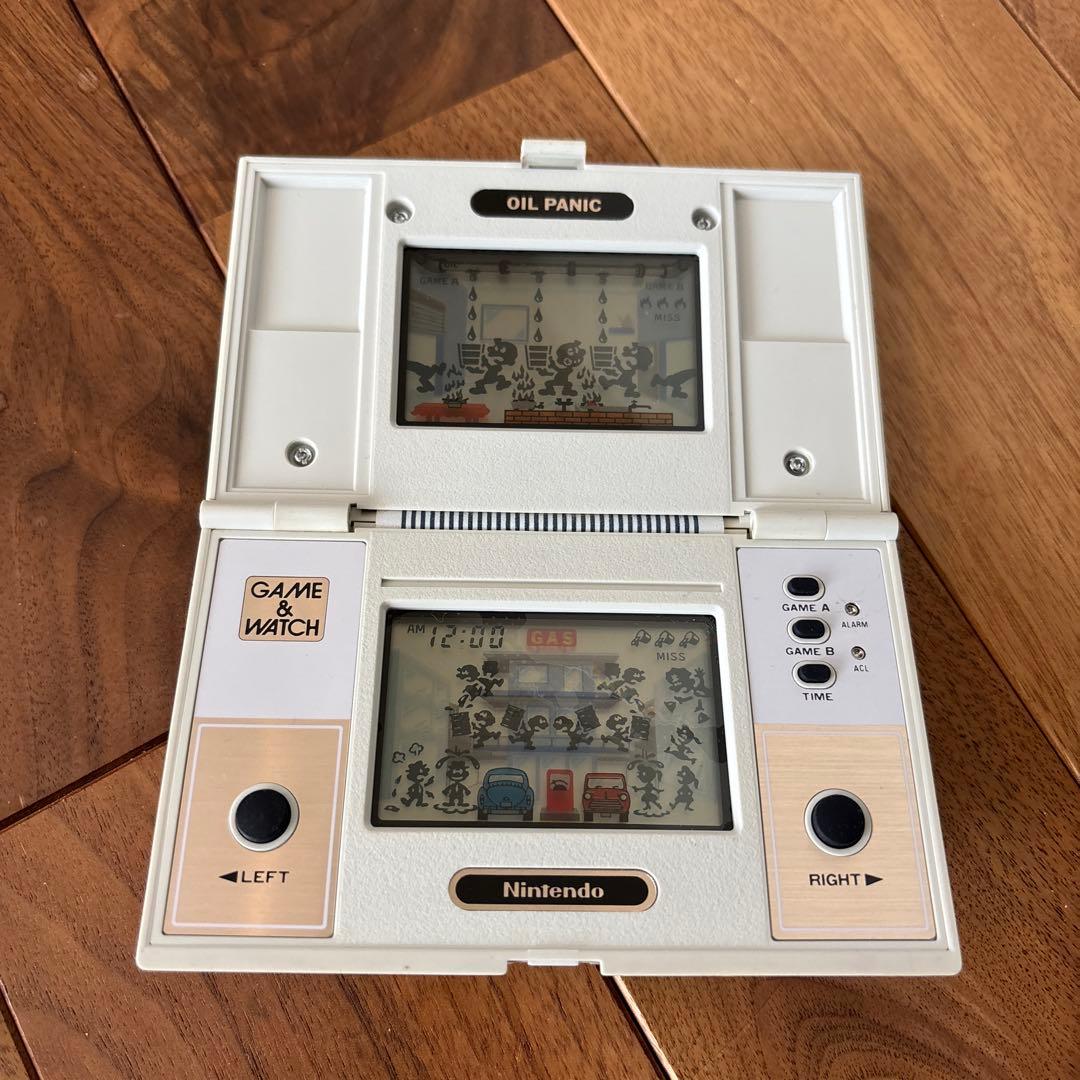 ゲームウォッチ オイルパニック 任天堂 Nintendo 昭和 レトロ - メルカリ