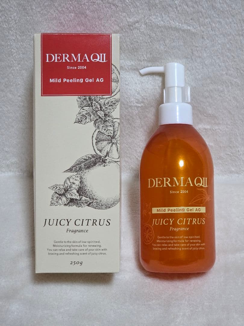 デルマキューII マイルドピーリングゲル AG ジューシィ シトラスの香り