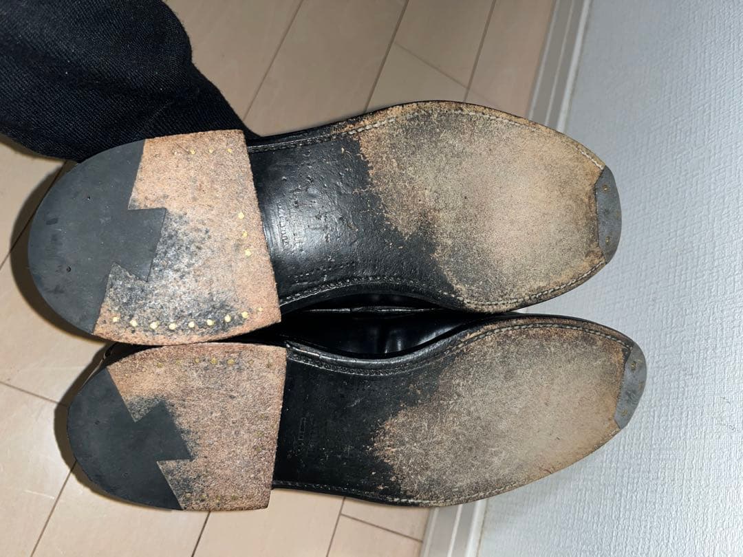 《希少トムラスト》 Alden オールデン　コードバンペニーローファー　7.5D