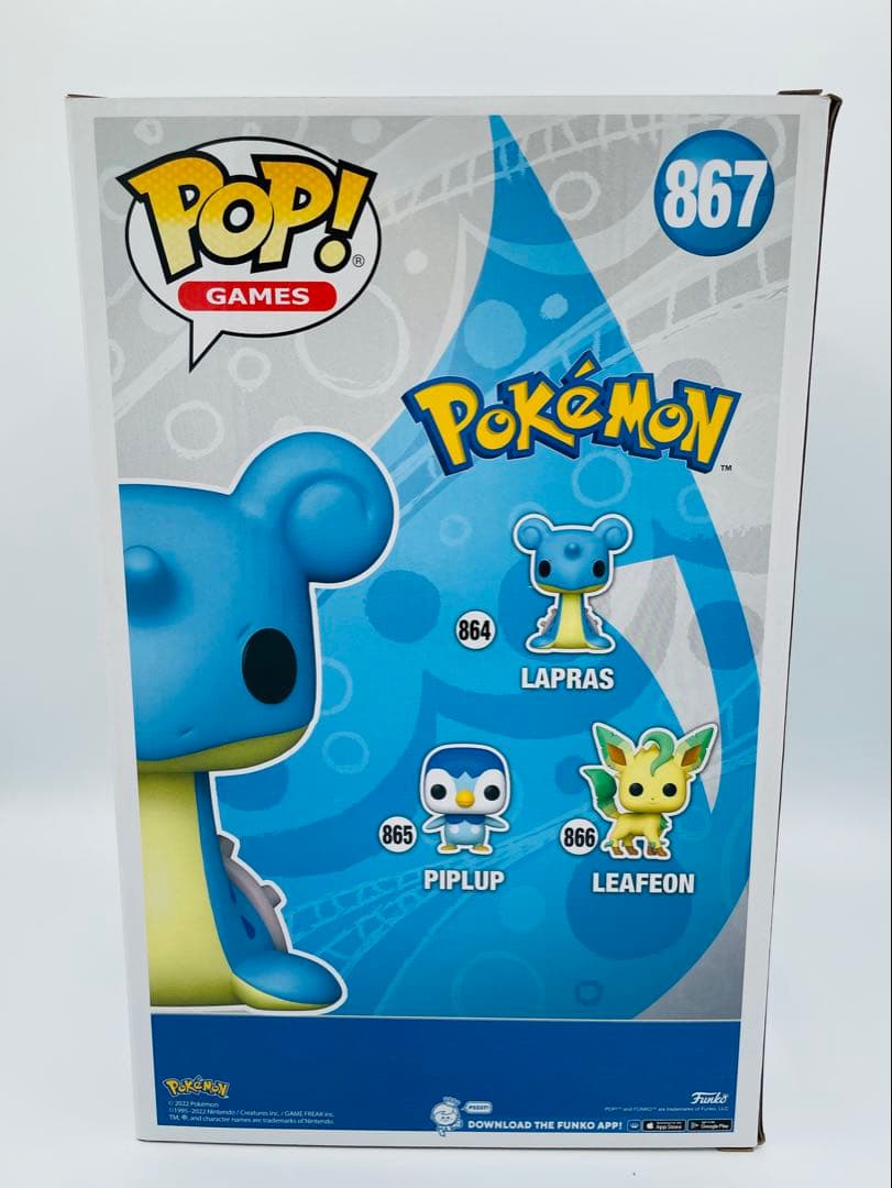 Funko Pop! ポケモン ラプラス 867 特大フィギュア限定版 - メルカリ