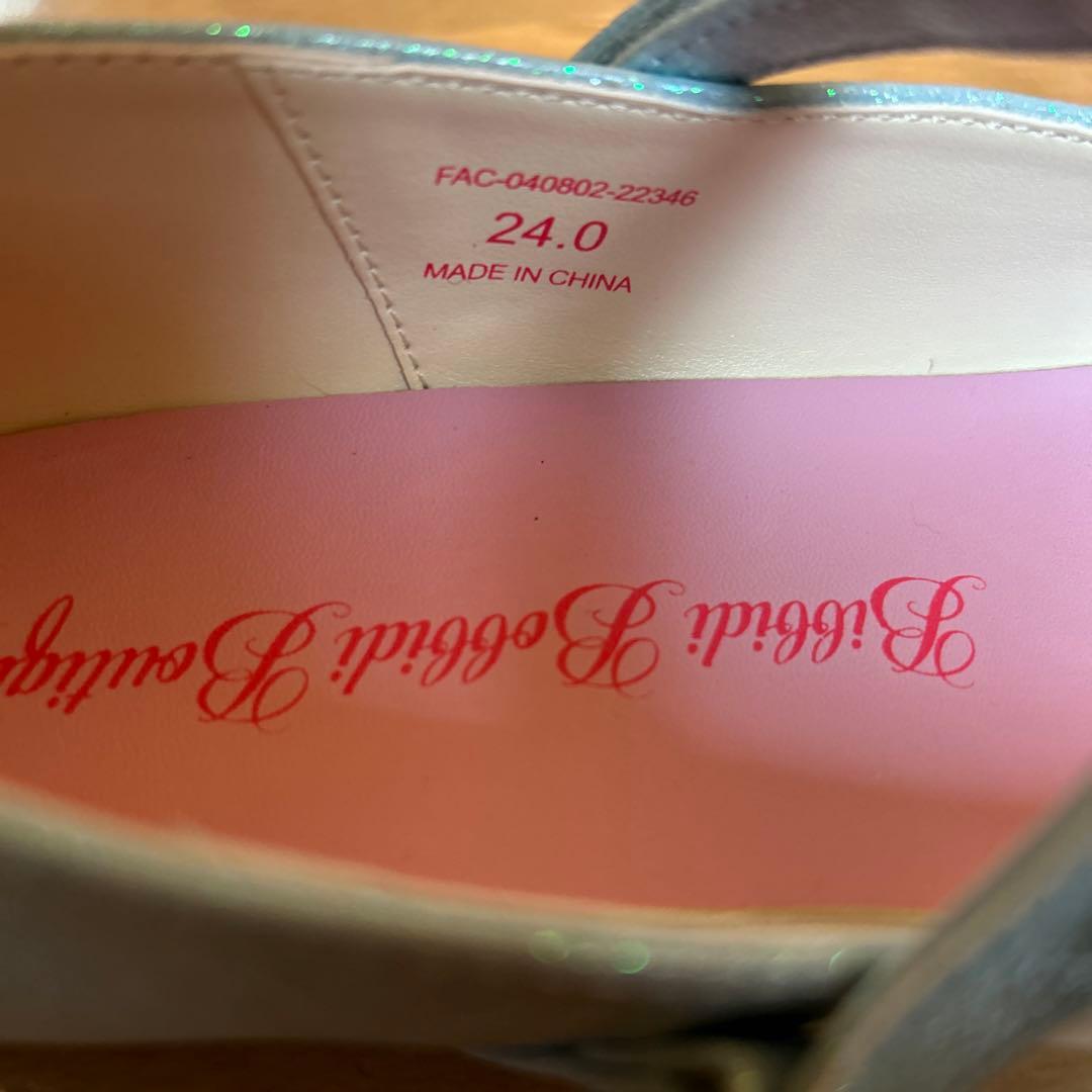 ビビディバビディブティック プレミアムシンデレラ シューズ 24.0