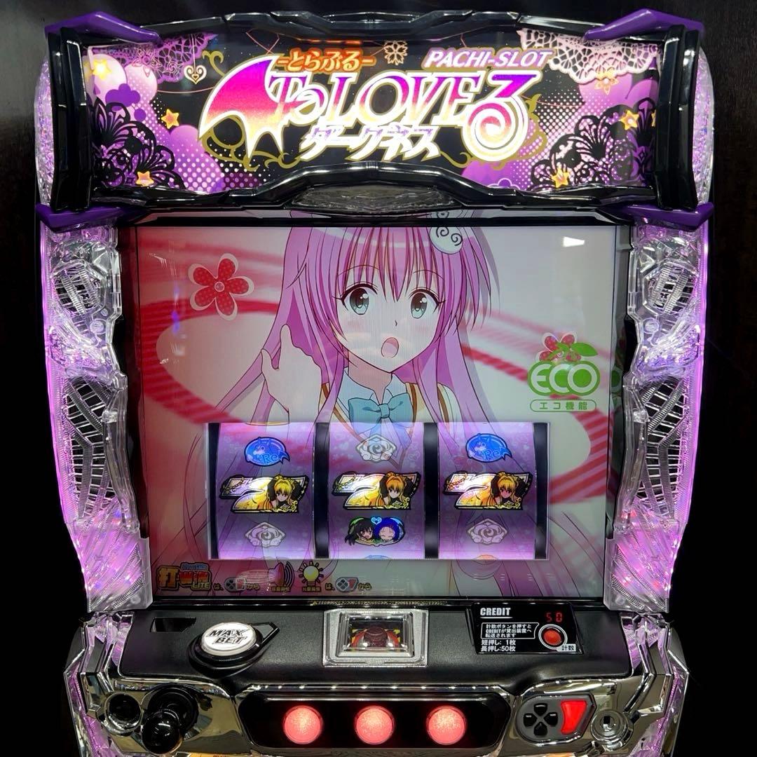 スマスロ「ToLOVEるダークネス・ダークネス(ヤミ)パネル」パチスロ実機