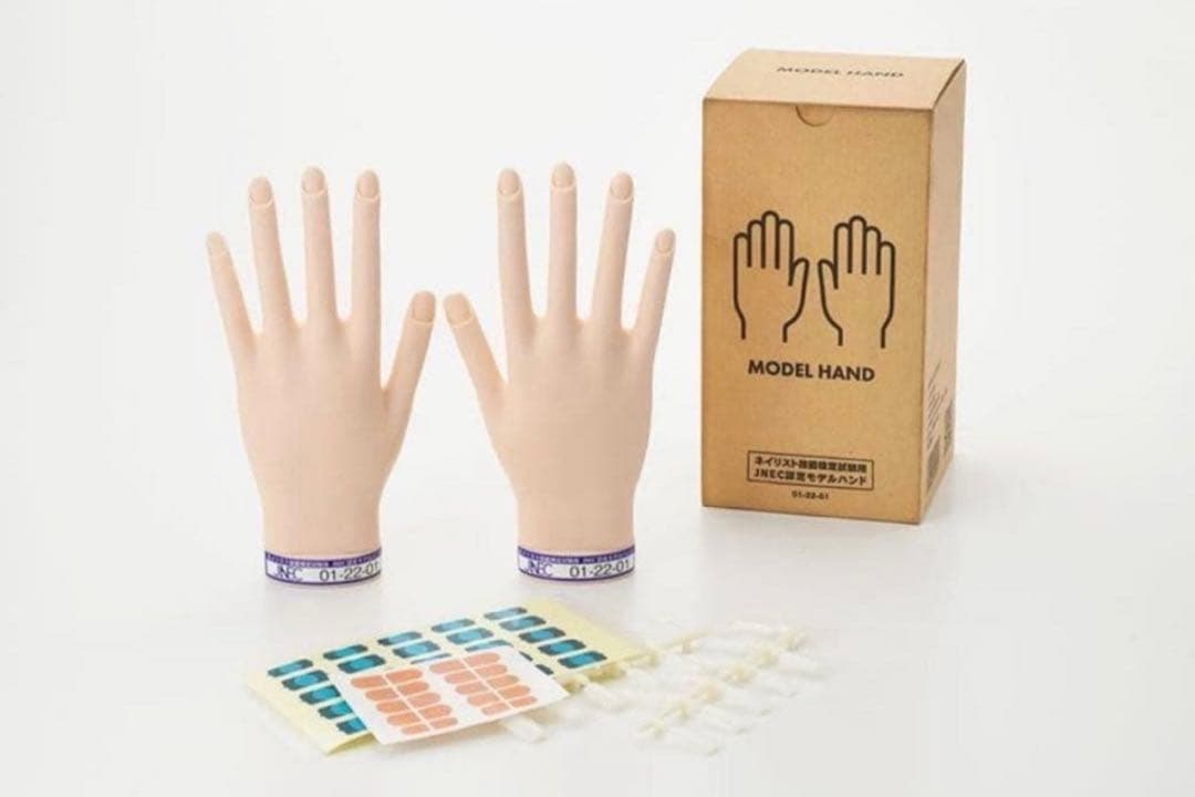 ネイリスト技能検定試験用JNEC認定モデルハンド - メルカリ