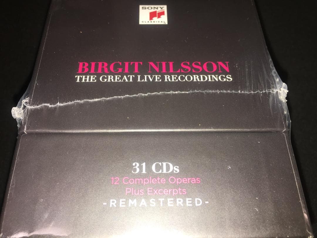 31CD 新品 ニルソン ライヴ ワーグナー 指環 R シュトラウス サロメ 影