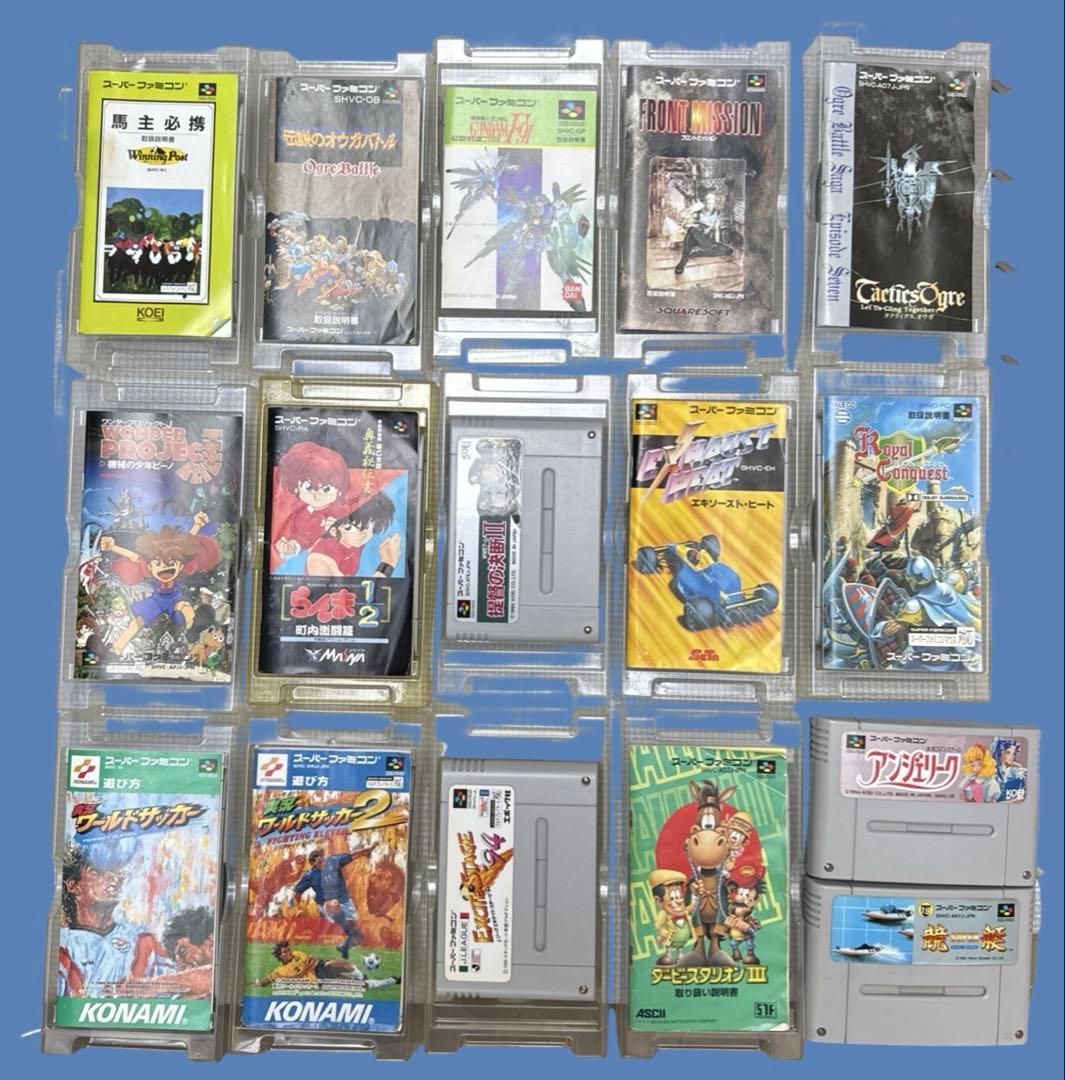 スーパーファミコン・ソフト 16本セット まとめ売り - メルカリ
