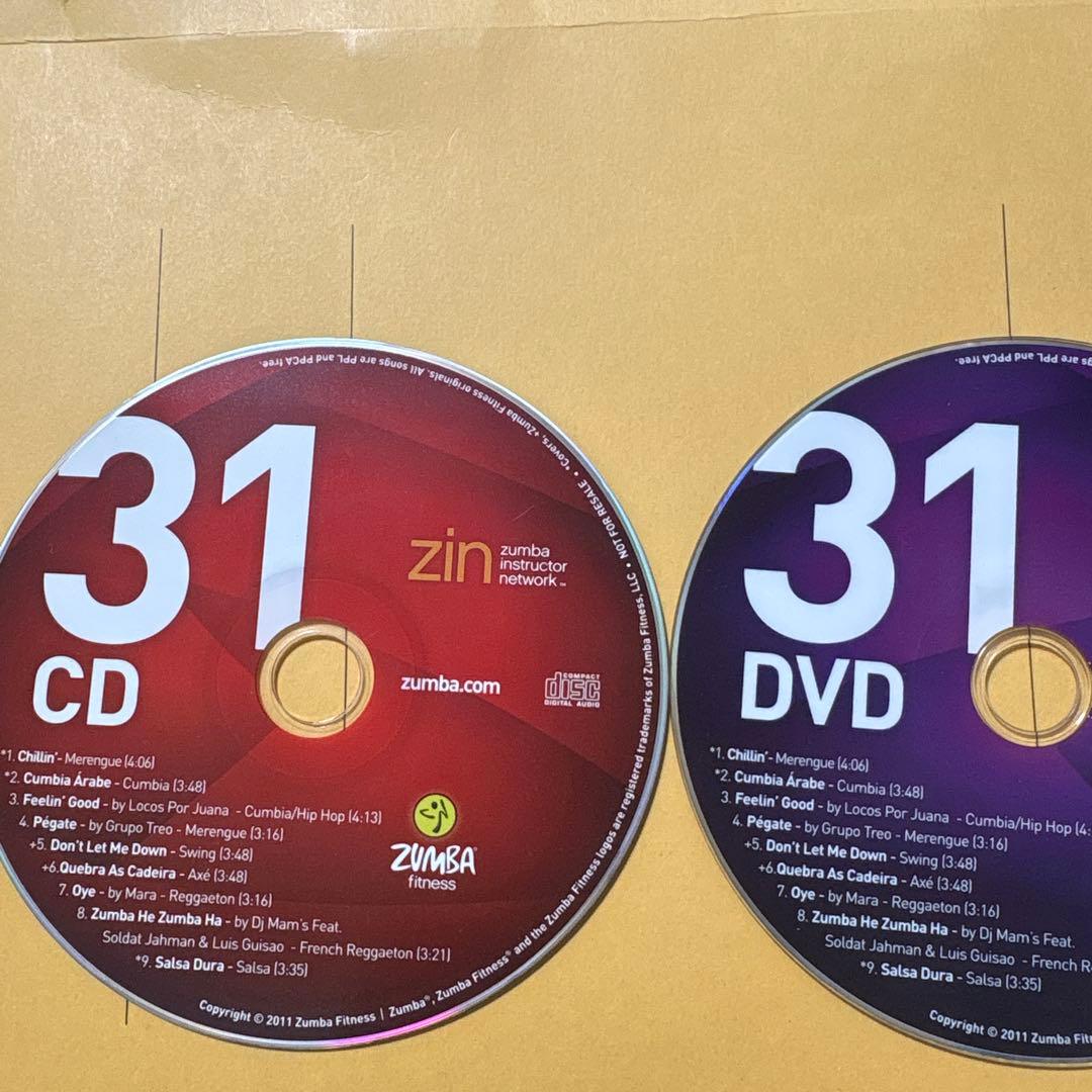 ZUMBA ZIN31 CDとDVD Zumba - ZUMBA ズンバ ZIN33 CD ＆ DVD 希少 ボーナスバージョンの通販