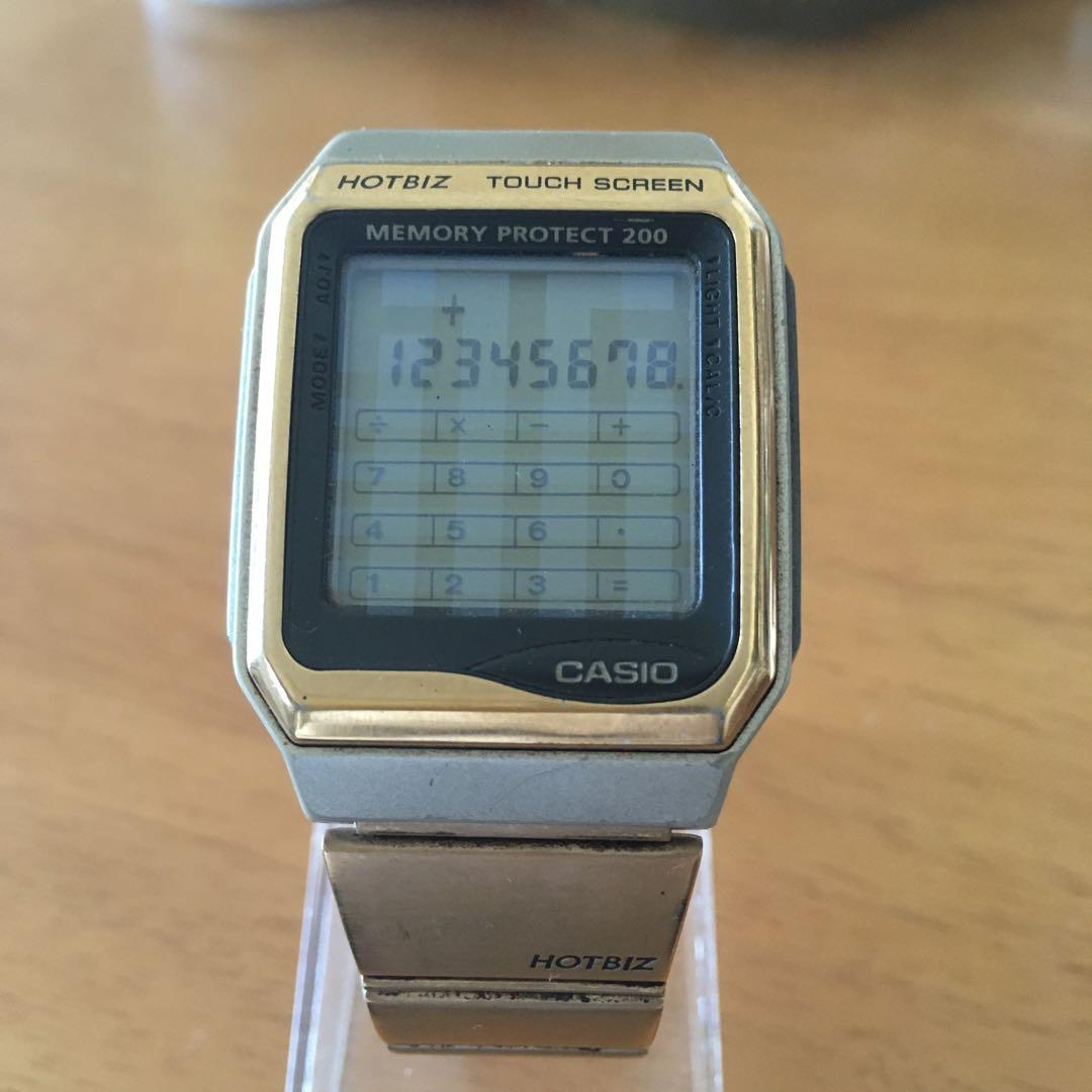 中古動品◇VDB-3000◇カシオ ホットビズ タッチスクリーン◇金銀コンビ