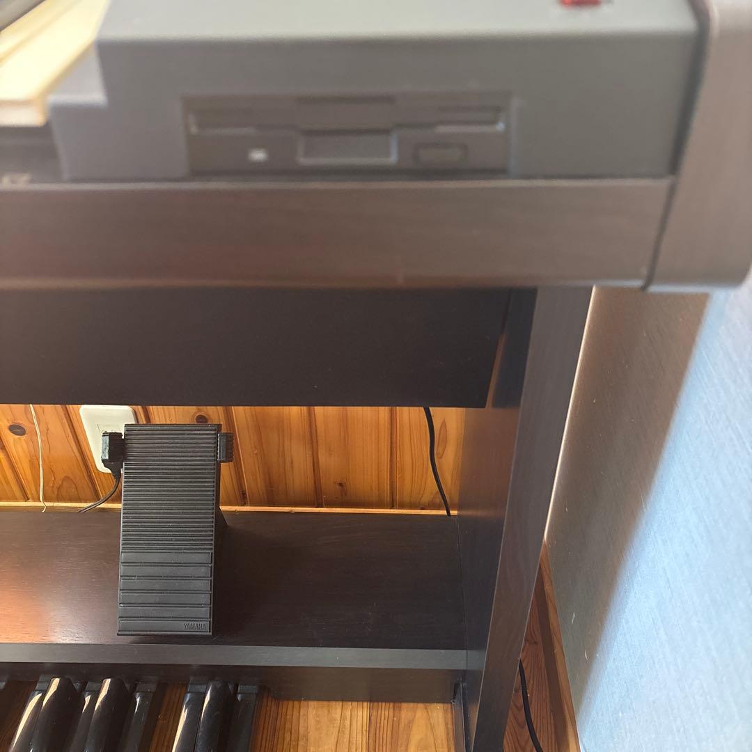 Yamaha Electone EL-100 黒 スタンド 椅子 フロッピー付き - メルカリ