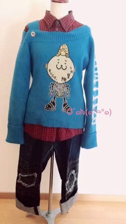 20471120 トゥーオー ヒョーマ ニット アンゴラ混☆激レア 貴重