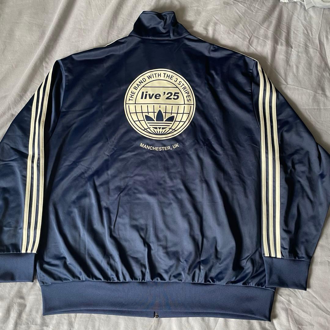 UK限定】マンチェスター会場 adidas oasis ジャージ ネイビー - メルカリ