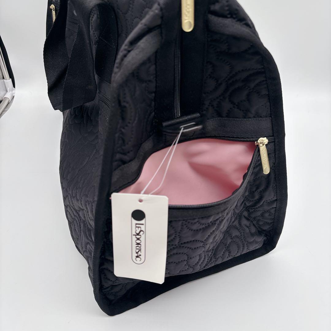 新品♡レスポートサック パフィーブロッサムズ ブラック ポーチ付き