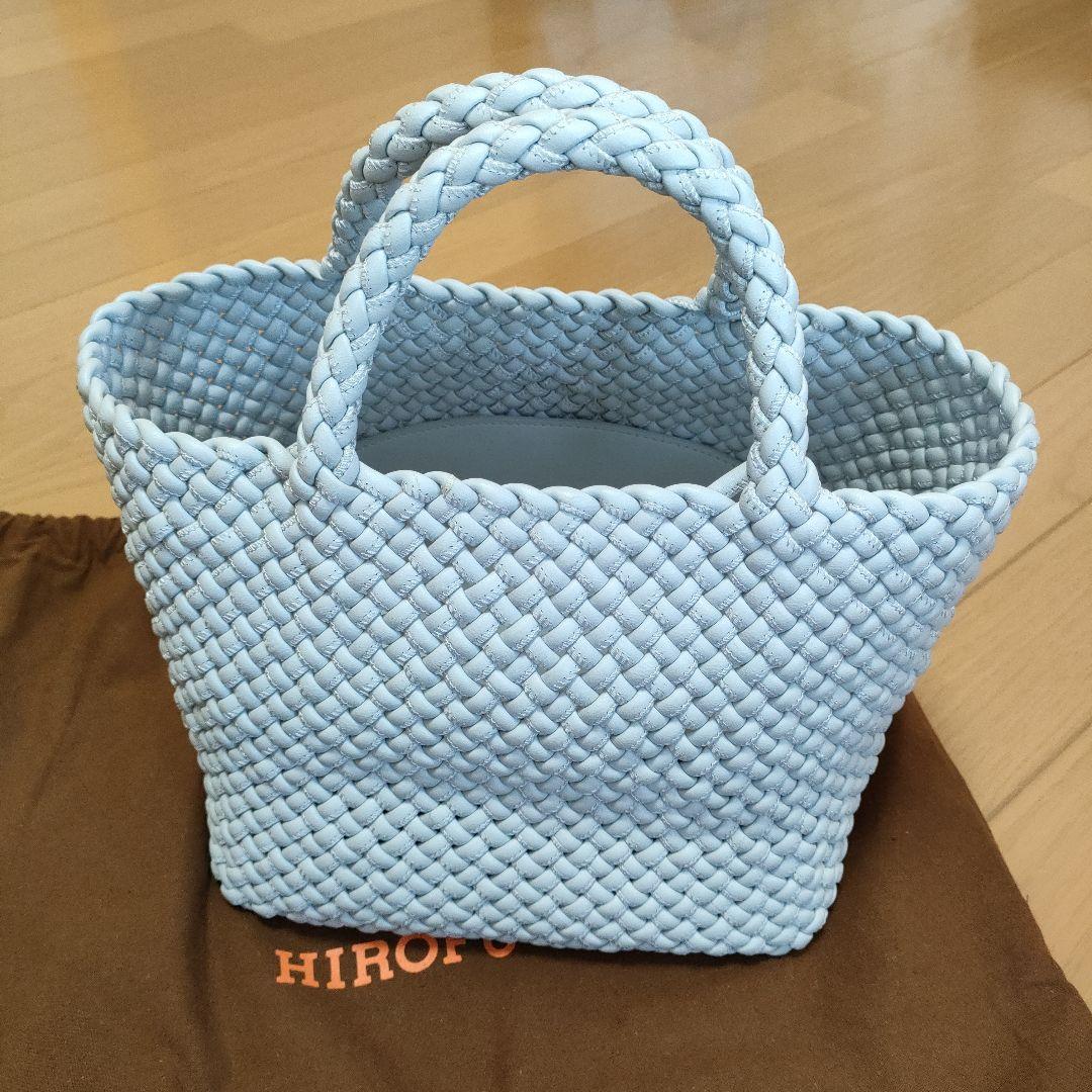 最終値下げ！送料無料★極美品★ヒロフ★HIROFU★バッグ★メッシュ★淡いグレー エテルノ】レザートートバッグ L 本革 A4サイズ ビジネスバッグ（商品