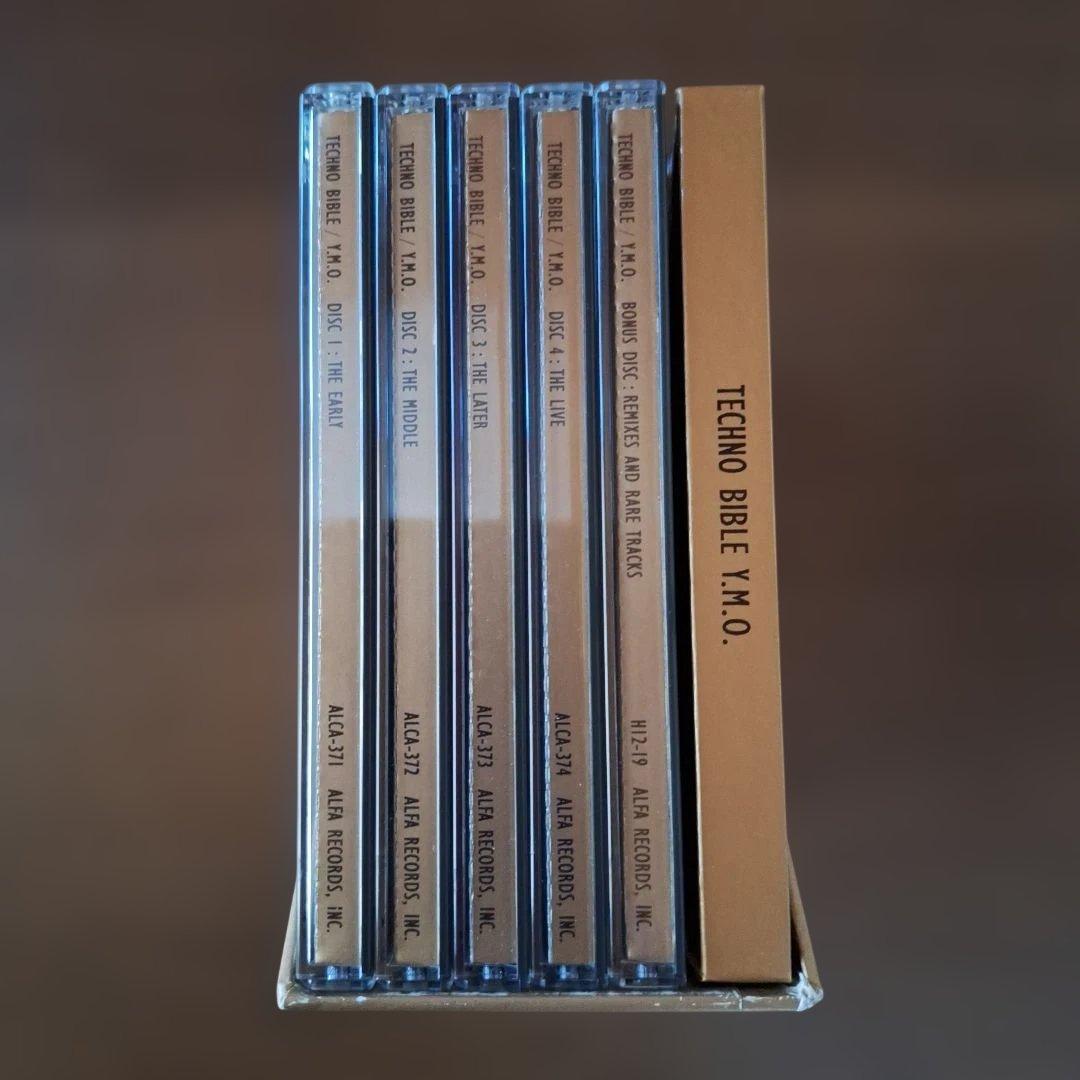 完全保存限定盤】テクノ・バイブル Y.M.O. /CD 5枚セット おまけ付き