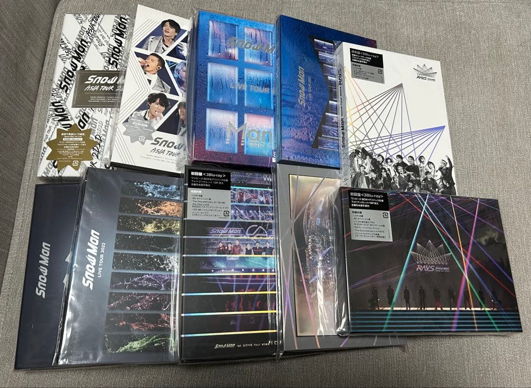 最新作網羅】SnowManシングルCD+アルバム+ライブBlu-rayセット