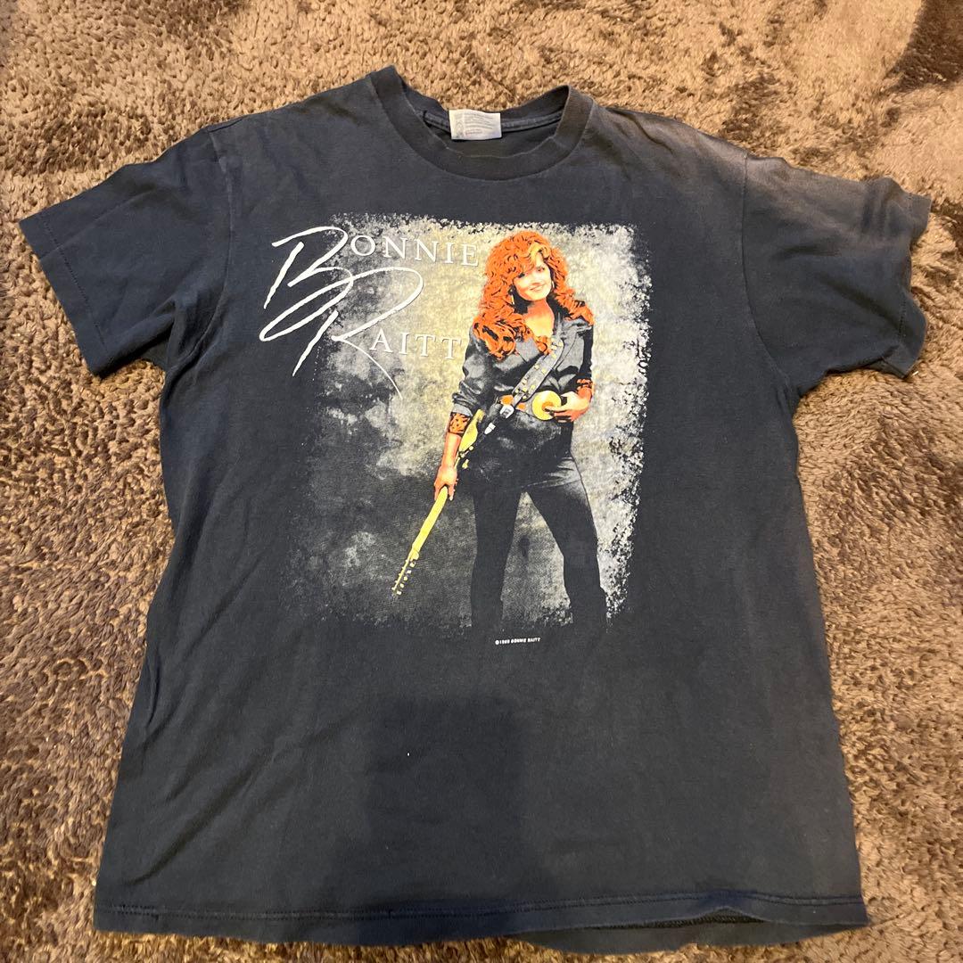 80s バンTボニー・レイットバンド T シャツ 鬼フェード サンフェード 80s バンT ボニー・レイット バンド Tシャツ 鬼フェード サンフェード