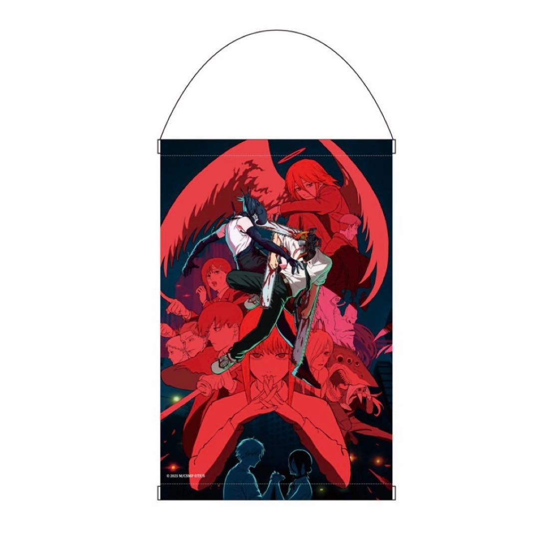 チェンソーマン TSUTAYA タペストリー 本ビジュアル 渋谷 レゼ篇 映画