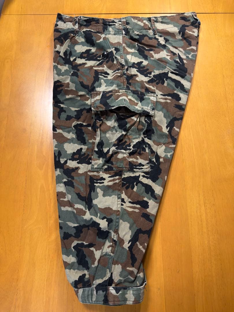90s初期 Let it Ride カモフラ クロップドカーゴパンツ 藤原ヒロシ