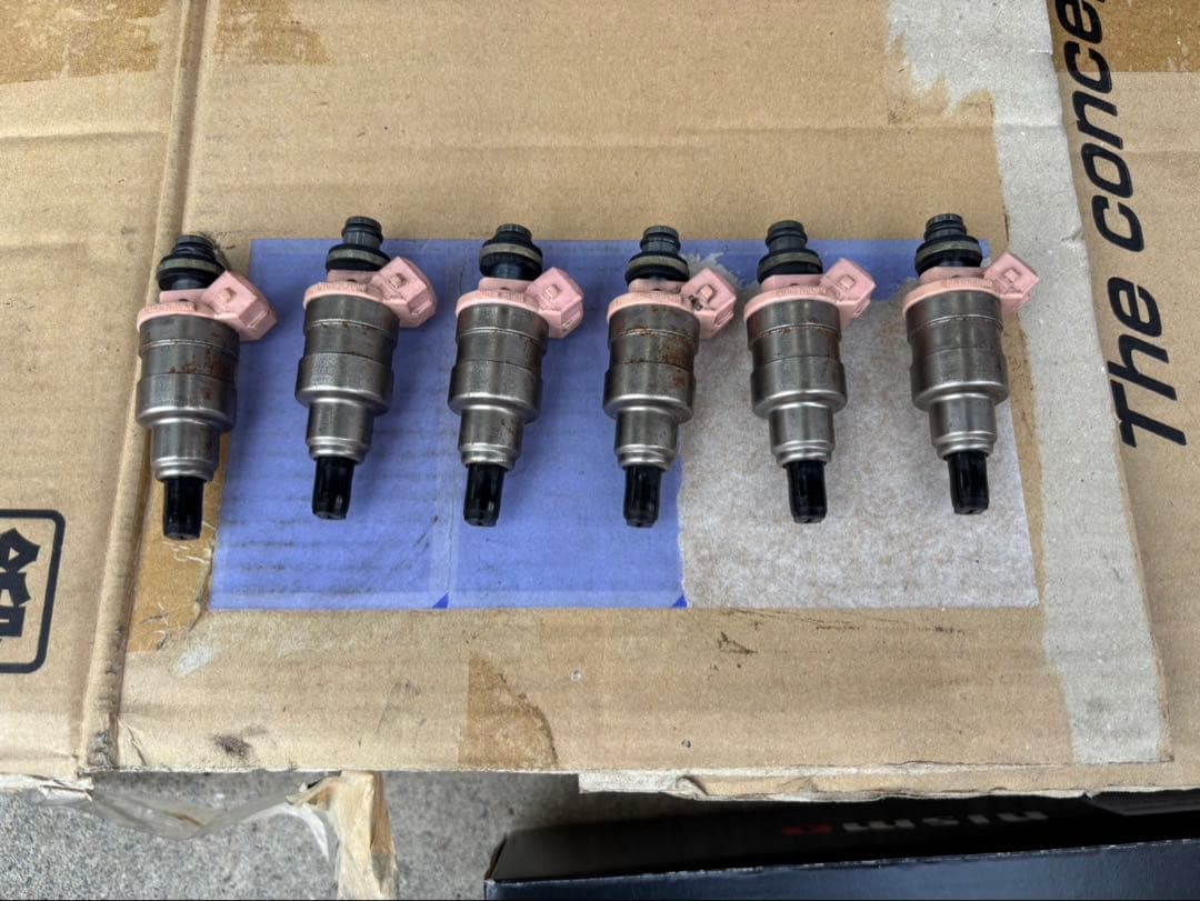 RB26用NISMO 555cc インジェクター　6本　1台分 Nismo 555cc 高抵抗 社外レベリングインジェクター 4本セット 品番