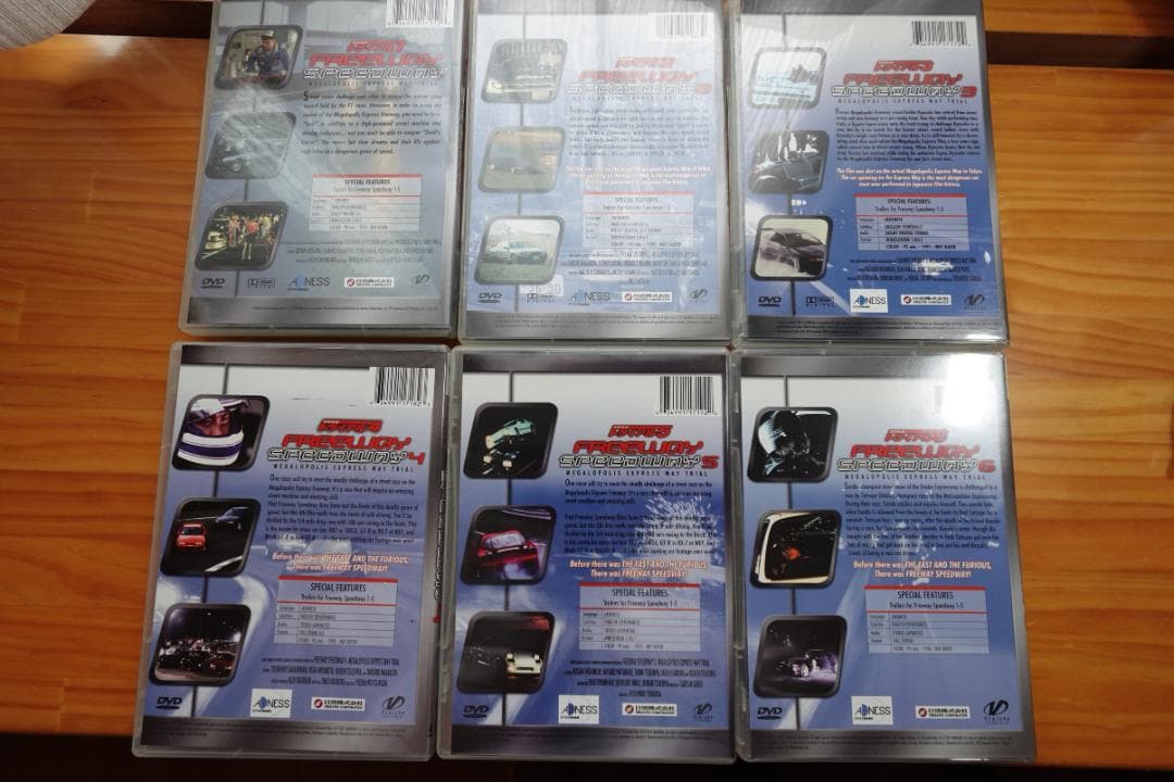 「超希少DVD」首都高速トライアルvo,1～vol,6までの全巻セット