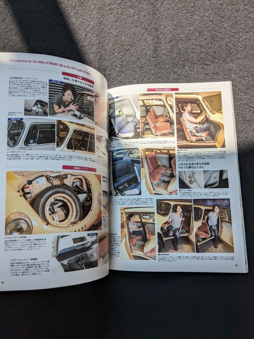 スバル360のすべて K111 初代 メカニズム サンバー スパイダー カタログ