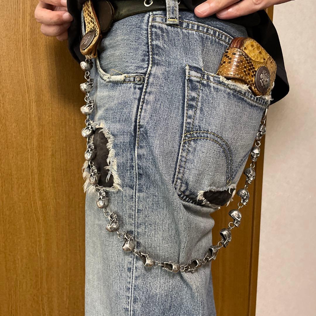 黒田和克♥スカル・ウォレットチェーン♥