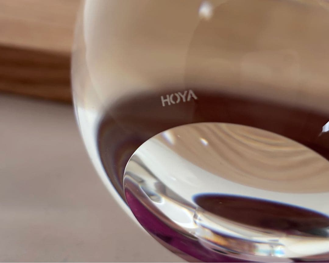 HOYA MUSEUM CRYSTAL りんご クリスタルガラス オブジェ - メルカリ