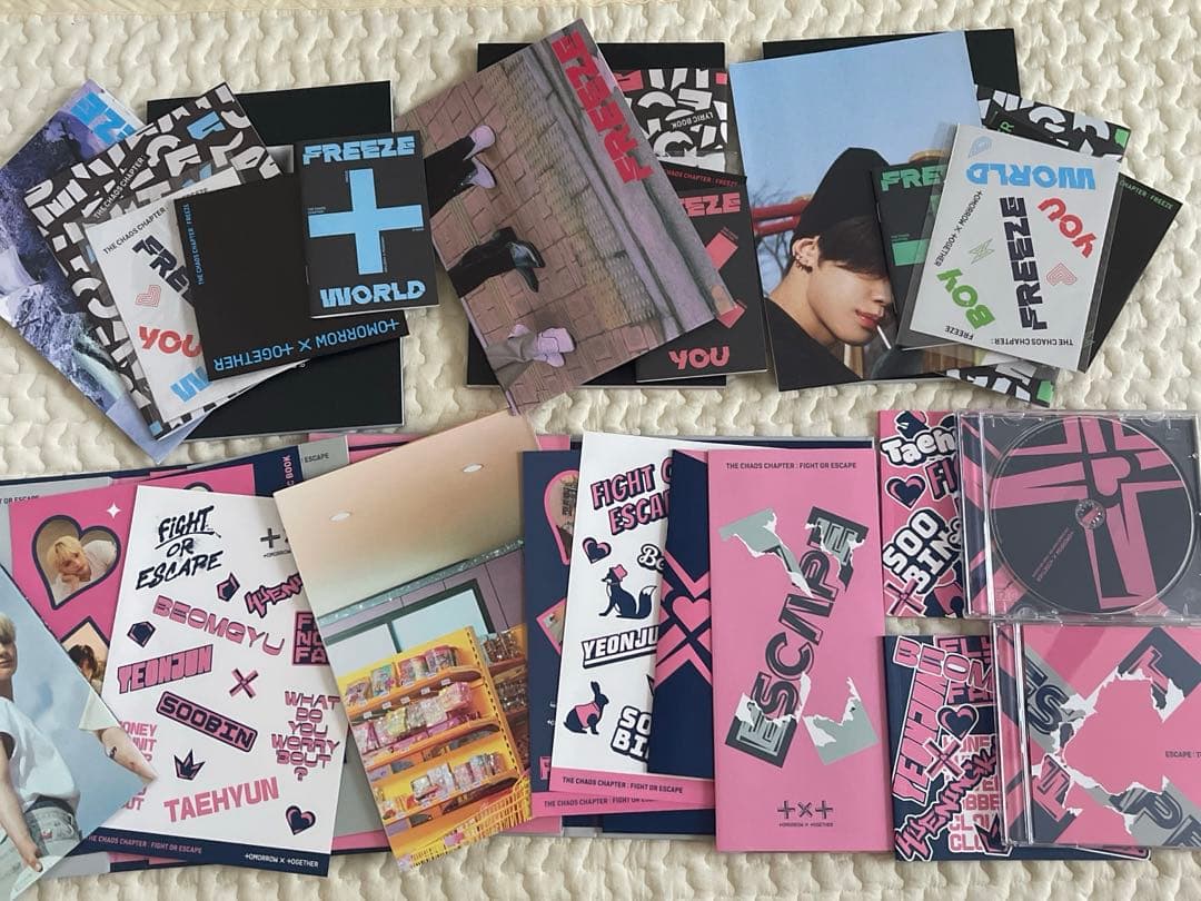 TXT CD まとめ売り 41枚 トレカなどおまけありの通販｜www