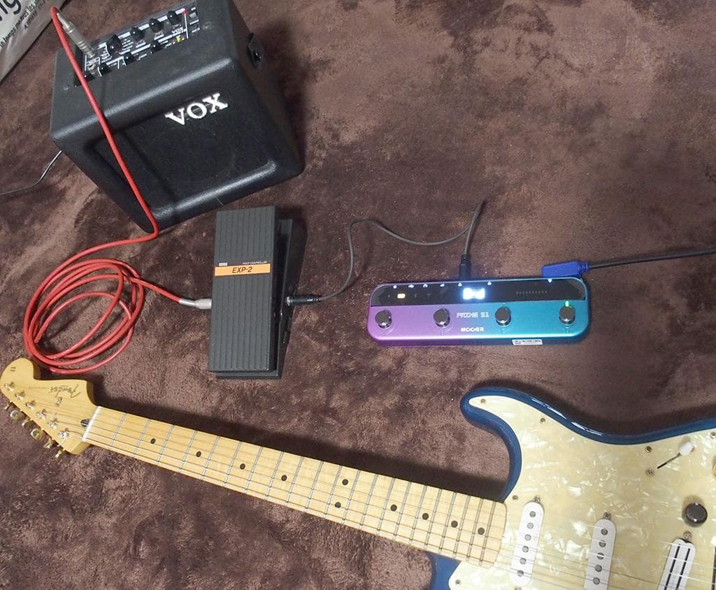 MOOER PRIME S1とVolペダル、ケース・シールド付 3月11日に終了