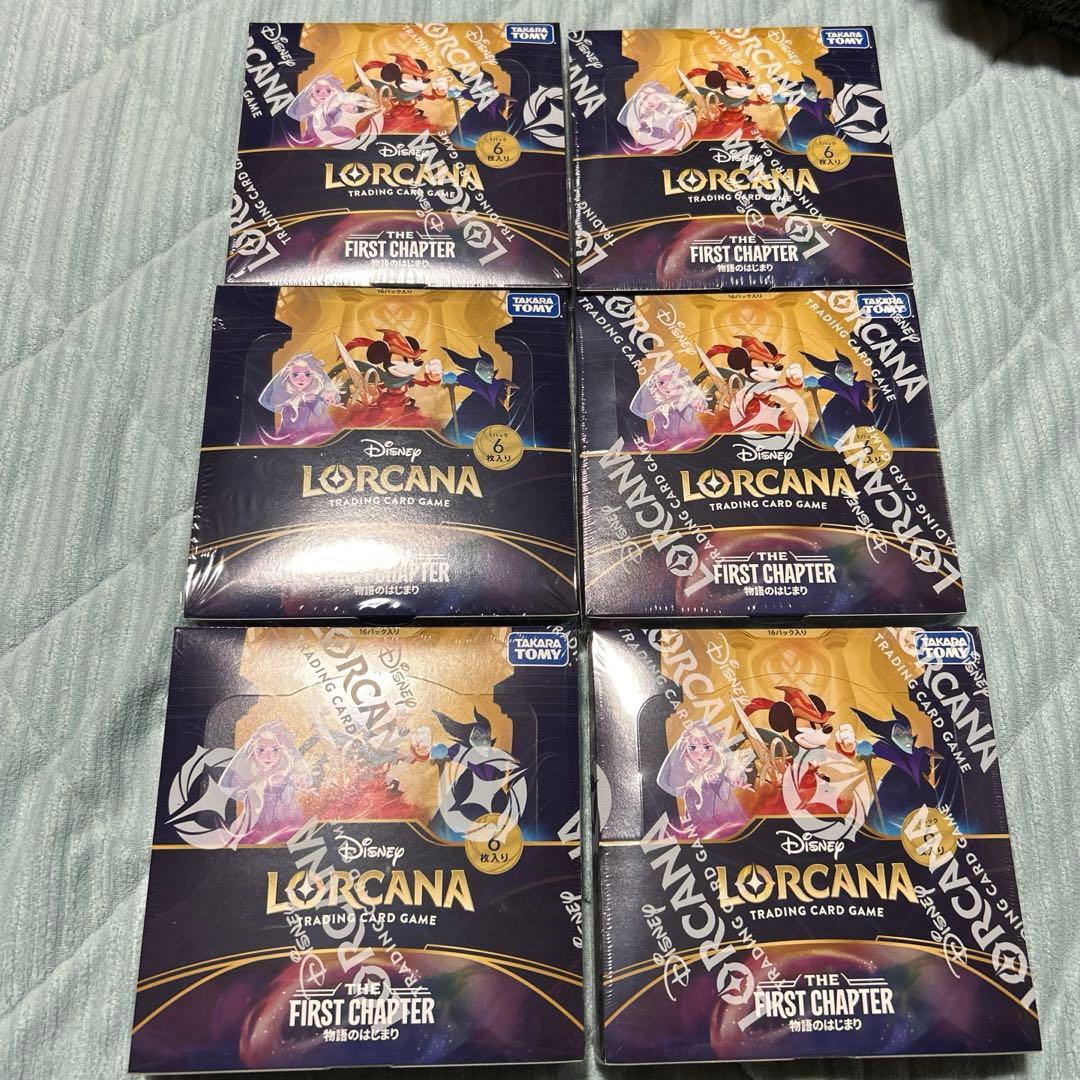 ディズニー ロルカナ 物語のはじまり 6BOX シュリンク付き Disney（ディズニー） ロルカナ シュリンク付き BOX 日本語版 Disney