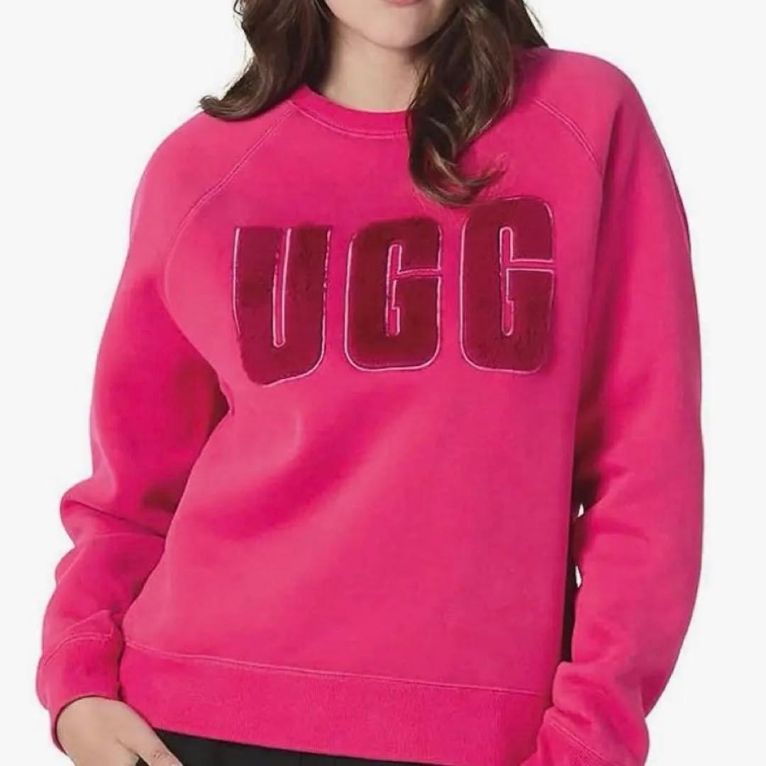 UGG ピンク トレーナー スウェット - メルカリ