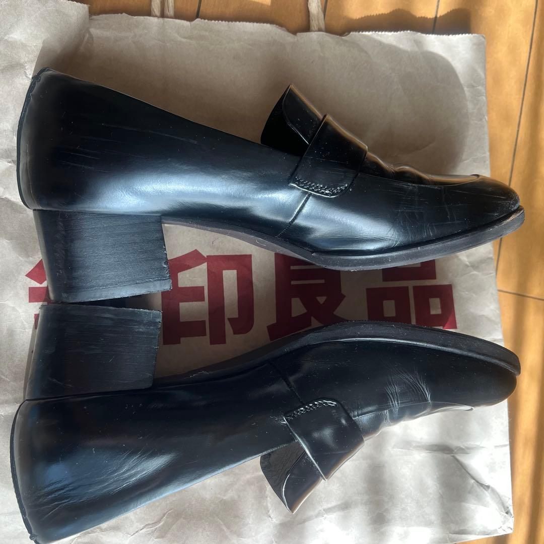 MARGARET HOWELL idea ブラックローファー 23.5cm - メルカリ