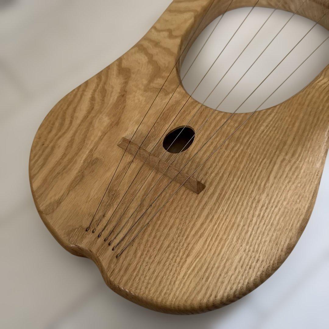 美品】ライアー ハープ 7弦 - メルカリ